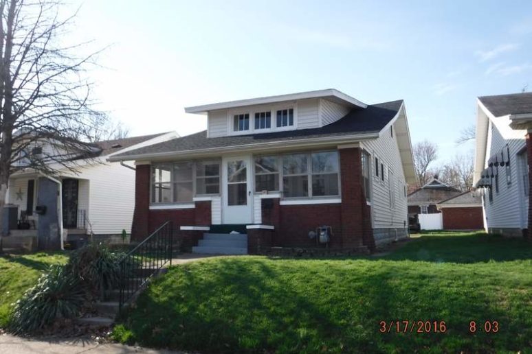 2 BR Home for Rent Evansville Indiana North Side