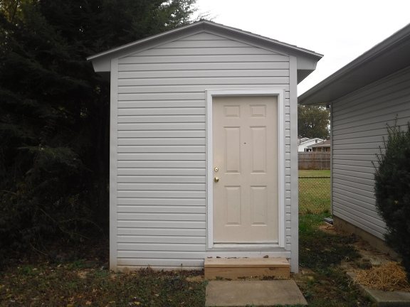 4 BR Evansville IN Home for Rent with On-Site Storage Shed